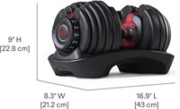 Poids gratuits pour la maison et la salle de sport Body Building Logo personnalisé 24kg 40kg Poids réglables Ensembles d'haltères