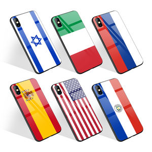 Offre Spéciale Qatar drapeaux nationaux Design housse de téléphone verre trempé pour Iphone 14 <span class=keywords><strong>Pro</strong></span> Max sac d'opp personnalisé dessin animé Gua - Product Image 2