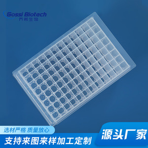 จานไมโครเพลทแบบหลุมลึกทรงกลม Gossi Biotech ขนาด 2.2 มล. แบบ I-Beam โปร่งใส สำหรับการเพาะเลี้ยงเซลล์และการวิเคราะห์ในห้องปฏิบัติการ - Product Image 2