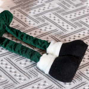 JIN PENG Juego <span class=keywords><strong>de</strong></span> 3 Muñecos <span class=keywords><strong>de</strong></span> Peluche Navideños <span class=keywords><strong>de</strong></span> Santa, <span class=keywords><strong>Muñeco</strong></span> <span class=keywords><strong>de</strong></span> <span class=keywords><strong>Nieve</strong></span> y Reno para Decoración <span class=keywords><strong>de</strong></span> Mesa, Repisa y Estante en Días Festivos - Product Image 6