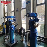 Brazo de robot YASKAWA flexible y de bajo precio con máquina de soldadura RD500S y soplete de soldadura Mig para un potente robot de soldadura por arco