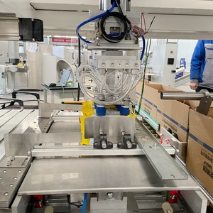 <span class=keywords><strong>Robot</strong></span> de Paletización de Cajas de Cartón, Máquina de Sellado/Empaque/Apilado, Formadora de Cajas, Línea de Encartonamiento - Product Image 1