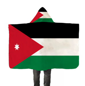 Capa con Capucha con Diseño de la Bandera de la República Democrática del Congo, con Mangas, 90*150cm, Precio Bajo en Promoción - Product Image 6