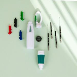 Tintas coloridas mejor diseño hermosa forma fresca novedad mosquetón bolígrafo con llavero bolígrafos - Product Image 6