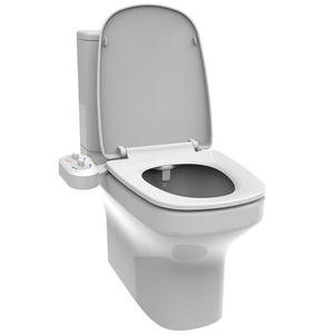 HaoEhhl perlengkapan Bidet nosel tunggal ABS Modern pabrik Bidet Vagina pembersih diri non-elektrik apartemen air panas/dingin/Hotel - Product Image 4