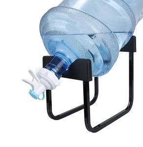 <span class=keywords><strong>Fontaine</strong></span> <span class=keywords><strong>à</strong></span> eau moderne <span class=keywords><strong>à</strong></span> un seul niveau avec <span class=keywords><strong>support</strong></span> et robinet pour bouteille de 5 gallons - Product Image 2