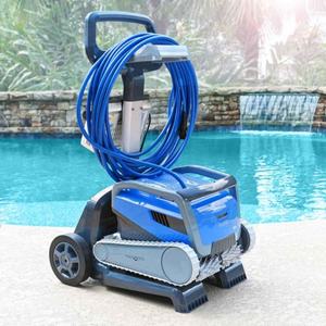 Robot <span class=keywords><strong>Limpiafondos</strong></span> Automático <span class=keywords><strong>Dolphin</strong></span> <span class=keywords><strong>M600</strong></span> de Fábrica China, Limpiador de Piscinas con Cepillado Activo Eficiente y Aspiradora para Piscina - Product Image 5