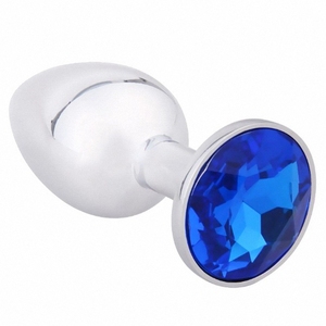 Giocattoli Sessuali Unisex, Giochi BDSM, Plug Anali in Metallo, Diametro 2,7 cm, Cristalli Colorati, Stimolatore per Coppie, Stimolatore Prostatico Femminile e Maschile - Product Image 4