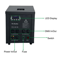 Igracelite 1200W DMX Machine à flamme verticale étanche IP55 Projecteur de feu à tir unique pour événements DJ en extérieur