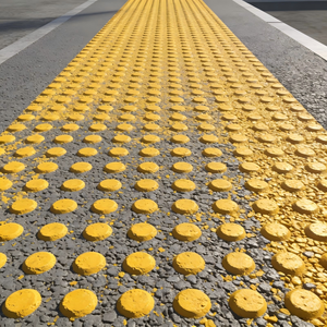 Granulés EPDM sûrs et fiables pour revêtements de sol de trottoirs, résistants à l'usure, antidérapants, pour allées piétonnières, matériau écologique - Product Image 1