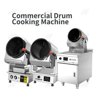 Cuisine restaurant utilisant une cuisinière à gaz Gaz naturel Gaz de pétrole Machine de cuisson Cuisinière automatique Robot de cuisine