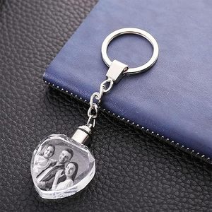 25mm Personalized Crystal 3d Laser Crystal Photo Keychain Key Chain El Salvador Key Chain With Picture