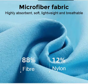 Taşınabilir büyük yumuşak plaj Yoga kaymaz hızlı kuruyan ter emici Mini 2 taraflı spor spor havlu - Product Image 2