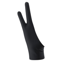 Gants en microfibre anti-touche à un doigt, dédiés aux tablettes graphiques, trois couches antidérapantes pour le dessin