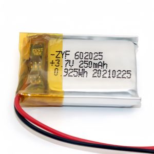 Oem מותאם אישית 3.7 נטענת נ 'ליתיום קלמר סוללות 180mah <span class=keywords><strong>200mah</strong></span> 250mah 400mah 500mah mah mah 602030 <span class=keywords><strong>602025</strong></span> mah - Product Image 4