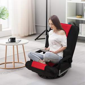 Nouveau design <span class=keywords><strong>pliable</strong></span> accoudoirs tissu Massage haut-parleur Bluetooth <span class=keywords><strong>musique</strong></span> chaise de jeu vidéo canapé inclinable chaise de jeu au sol - Product Image 4