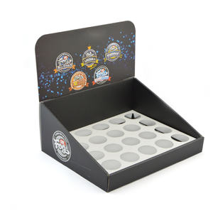 Présentoir de comptoir en carton ondulé recyclable personnalisable pour les promotions de papier de magasin - Product Image 6