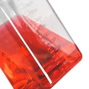 Transparente Multisize Estéril Vazio OEM Plastic Cell Medium Bottle PET