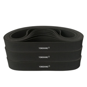 Bande transporteuse plate YONGHANG 650*60*4 en caoutchouc à vitesse réglable pour machine de tri logistique - Product Image 1