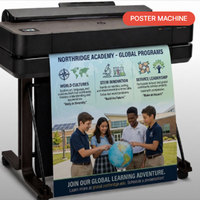 Papel Mate para Pósteres de 150 g/m², Papel de Impresión UV con Látex Ecológico para Pósteres Publicitarios en Interiores