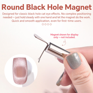 Juego de Herramientas Magnéticas para Uñas con Forma de Ojo de Gato en Y, Doble Cara, con Efecto de Agujero Negro, Herramientas Magnéticas para Arte de Uñas, Esmalte de Gel DIY - Product Image 3