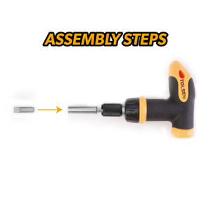 TOLSEN 20036 <span class=keywords><strong>Set</strong></span> di 41 Pezzi Kit di Utensili con Punte e Bussole - Product Image 4