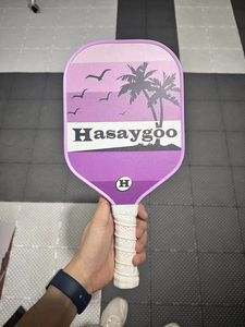 Raquette de jeu extérieure multifonctionnelle en fibre de carbone vert clair vendue par le fabricant avec couleur personnalisée - Product Image 5