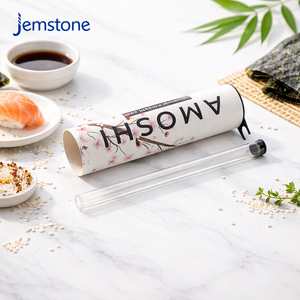 Cilindro de Papel de Lujo con Diseño Personalizado para Empacar Rollos de Sushi, Tubo de Cartón Rígido Redondo de Grado Alimenticio para Empacar Sushi - Product Image 6