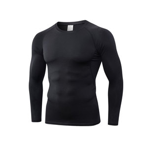 Camisetas Deportivas <span class=keywords><strong>de</strong></span> Compresión <span class=keywords><strong>de</strong></span> Manga Larga para Hombre al por Mayor, Chaquetas Deportivas para Hombre, Ropa <span class=keywords><strong>de</strong></span> Manga Larga para Hombre - Product Image 3
