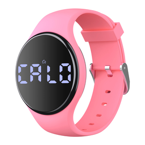 <span class=keywords><strong>Reloj</strong></span> Electrónico LED Redondo <span class=keywords><strong>Barato</strong></span> al por Mayor, <span class=keywords><strong>Reloj</strong></span> Digital Deportivo de Moda para Hombre y Mujer con Caja de Regalo para Estudiantes - Product Image 3