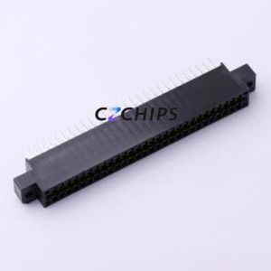 MSD56MEP03BK Gold Finger Connector Through hole Component (THT),P=3.175mm Connector EDGE SLOT 3.175mm 56P Through Hole - Product Image 1