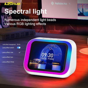 2025 KSN Tf26 <span class=keywords><strong>Altavoz</strong></span> inteligente Ai <span class=keywords><strong>Asistente</strong></span> de voz Papel tapiz personalizado Pantalla Led Reloj despertador de escritorio Bt Función de llamada <span class=keywords><strong>Altavoz</strong></span> - Product Image 5