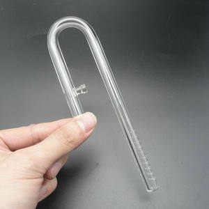Glas Lelie Pijp Mini Instroom Uitstroom Set 10Mm Voor 9/12Mm Tubing - Nano <span class=keywords><strong>Aquarium</strong></span> Geplant Tank aquascaping - Product Image 5