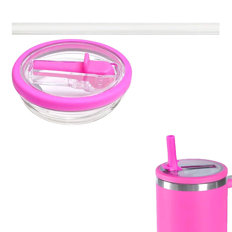 rose rouge-un tube et un couvercle
