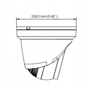 กล้องวงจรปิดแบบทูร์เร็ต DS-2TD1228-2/QA ระบบความร้อนและแสงแบบไบสเปกตรัม (รุ่นไม่มีโลโก้) - Product Image 5