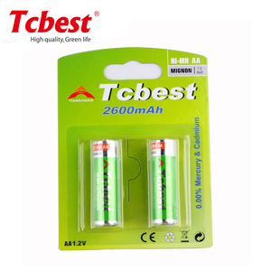 Baterías <span class=keywords><strong>Ni</strong></span>-<span class=keywords><strong>MH</strong></span> AA <span class=keywords><strong>HR6</strong></span> de 2200mAh para juguetes, linternas electrónicas de consumo, aplicaciones médicas - Product Image 5