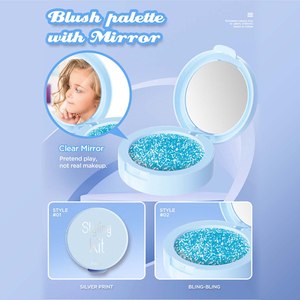 QS Hot Selling Plastic Children Pretend Play <strong>Game</strong> <strong>Make</strong> up Beauty Set Toys 2 Style Packing Preschool Girl Cosmetic <strong>Makeup</strong> Toys - Product Image 3