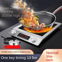 Cuisinière à induction concave multifonctionnelle pour la maison Haute puissance 3000W pour l'énergie solaire au gaz et la batterie