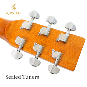 Guitarra Acústica Profesional KIRSTEN CA41-MDQJ de 41 Pulgadas de Alta Calidad, Cuerdas de Cobre Recubiertas, Cromadas - Product Image 5
