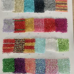 זול גדילי טישו בד לורקס צעצועי חג המולד בד קישוט שלב חתונה עשה זאת בעצמך - Product Image 3