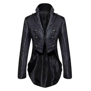 MS <b>Gothic</b> Victorian Tailcoat <b>Jacket</b> Men Steampunk Medieval Cosplay Costume Male Pirate Viking Renaissance Formal Tuxedo Coats - Product Image 1