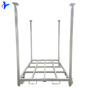 <span class=keywords><strong>Rack</strong></span> empilable mobile d'entrepôt personnalisé avec roues