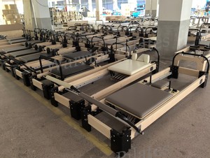 Sarung Pilates remantan kaki aluminium versi 2 tinggi latihan ringan sarung tangan Pilates kayu Studio - Product Image 2