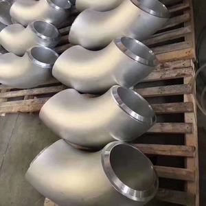 304/316 스테인레스 스틸 파이프 피팅 DN80 스틸 원활한 8 인치 Sch 40s 90 도 팔꿈치 DN200 <span class=keywords><strong>LR</strong></span> <span class=keywords><strong>A403</strong></span> <span class=keywords><strong>WP304</strong></span> B16.9 팔꿈치 - Product Image 3