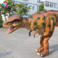 Costume de dinosaure réaliste grandeur nature pour adulte, animatronique, pour cosplay