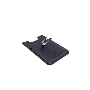 Custom Phone Sticky Wallet Holder Leather ID Card Holder Phone Case Wallet Free Sample - Product Image 5