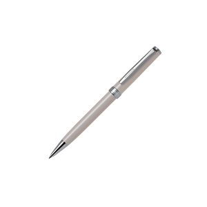Crayon mécanique rotatif BGRS-17 0,7 mm, quatre tons mats, corps laqué laiton, finition argentée, élégant pour usage quotidien et professionnel - Product Image 1