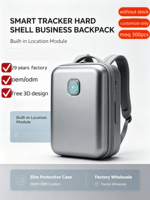 Localisateur GPS antivol, traceur intelligent anti-perte, sac à dos rigide imperméable pour ordinateur portable professionnel, logo personnalisé, vente en gros