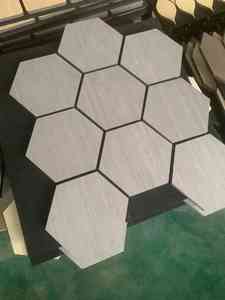 Panneau d'insonorisation à lattes panneaux muraux acoustiques panneaux intérieurs en bois Akupanels 3D feutre courbe acoustique panneau décoratif en pvc - Product Image 6