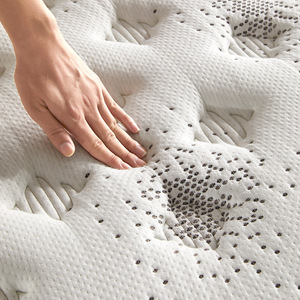 Jute <b>Mattress</b> Medium Firm Pocket Spring Memory Foam Orthopedic Breathable Hypoallergenic 1.8m European Style Padding - Product Image 1